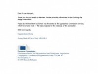 reply to Abraham van Kempen's letter to president Juncker