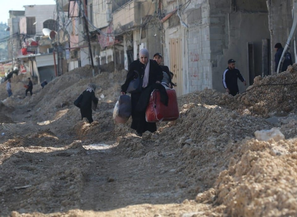 The humanitarian crisis facing 42,000 forcibly displaced Palestinians in the West Bank