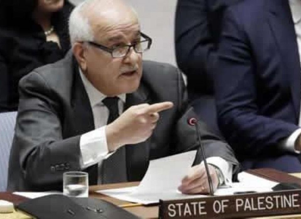 PLO to Demand UN Security Council Recognize Palestine Within 1967 Borders