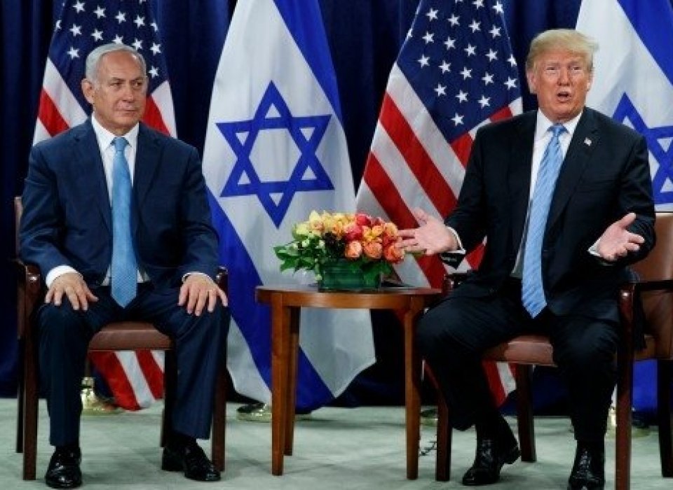 Trump backs two-state solution for Mideast