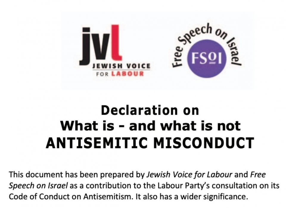 What is – and what is not – antisemitic misconduct