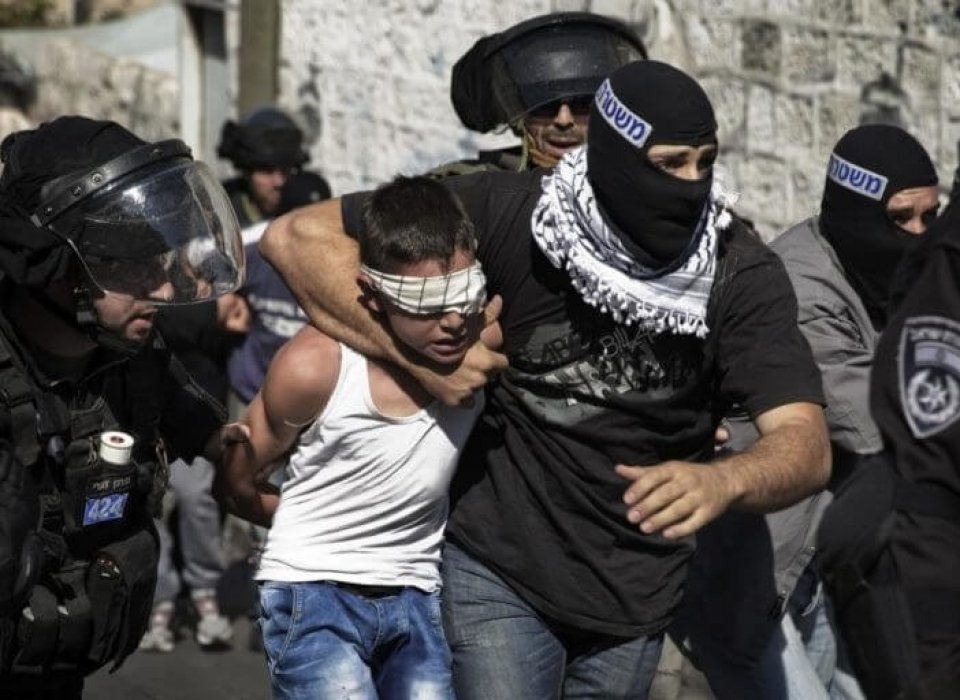 Israel has a long history of taking Palestinian children captive
