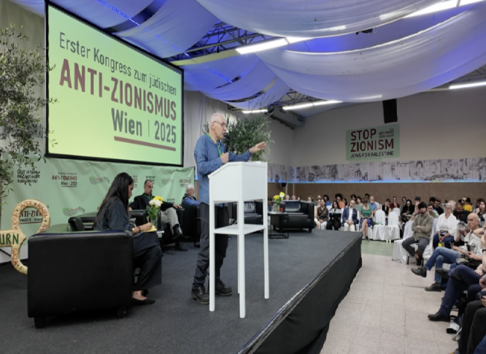 ‘Not in our name’: historic anti-Zionist Congress underway in Vienna